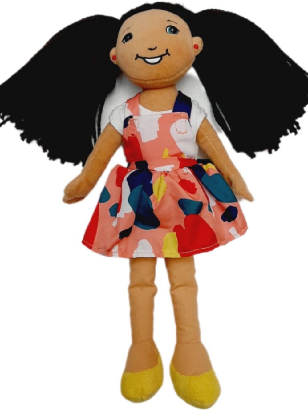 🍒 Manhattan Toy Groovy Girls LILY Yarn Black Hair Soft Doll Kids Toy